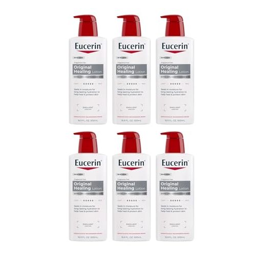 Eucerin Original Healing Lotion 16.90 Oz (Pack of 6)