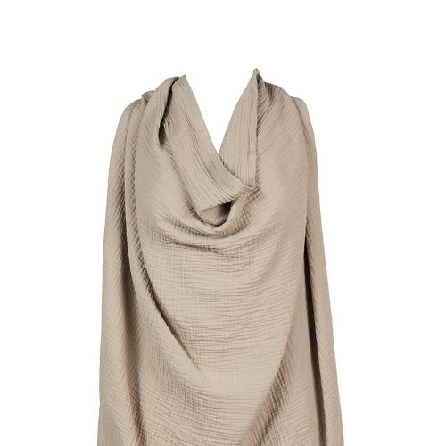 snuggle me® Nursing Cover - 100% Organic Cotton Muslin Nursing Cover Up for Breastfeeding with a BPA-Free Silicone Teether Ring, Ultra-Soft & Lightweight (33.5″ × 39.4″)