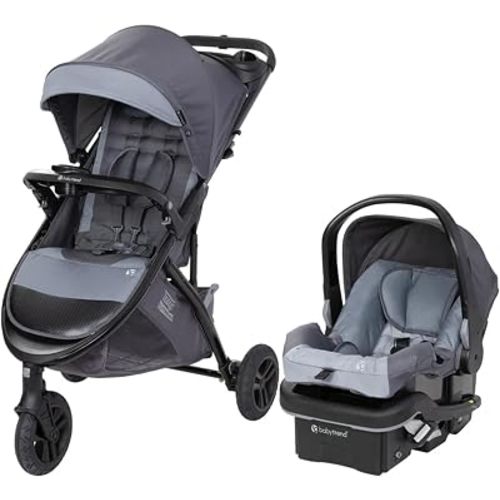 Baby Trend Tango™ 3 All-Terrain Stroller Travel System with EZ-Lift™ Plus Infant Car Seat, Ultra Grey