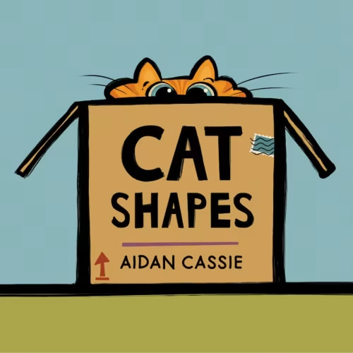 Cat Shapes Book By Aidan Cassie, (Board Book) | Indigo