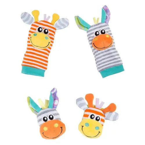 Playgro Jungle Wrist Rattle And Foot Finder | Baby Bunting AU