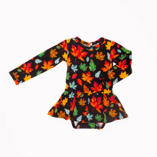 Fallow The Leader Long Sleeve Ruffle Dress