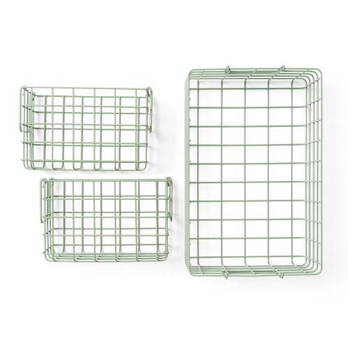Mustard Made Baskets (Set of 3) (sage)