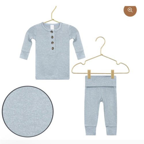 Miller Plush Knit Top + Bottoms