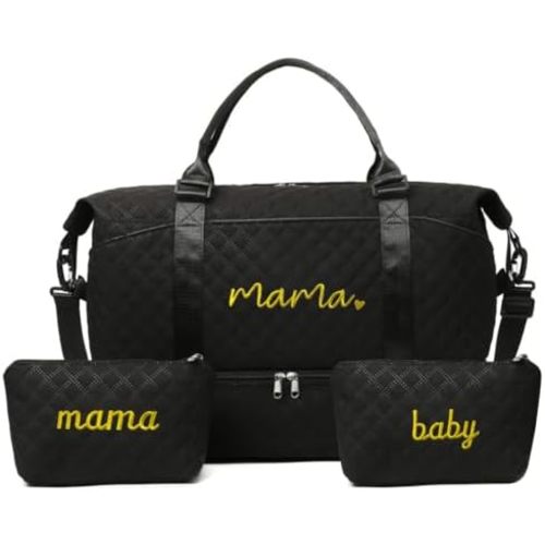 Large Maternity Hospital Bag, Black