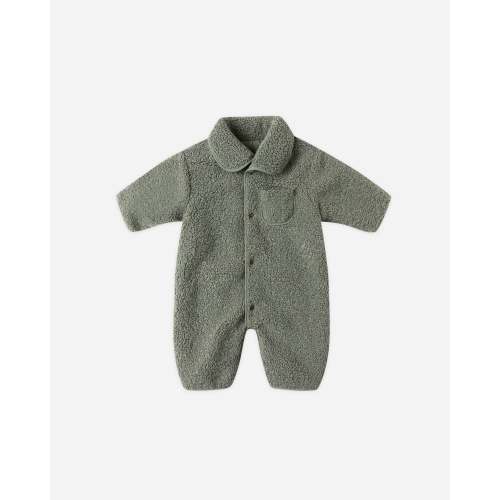 Shearling Jumpsuit || Forest – Quincy Mae