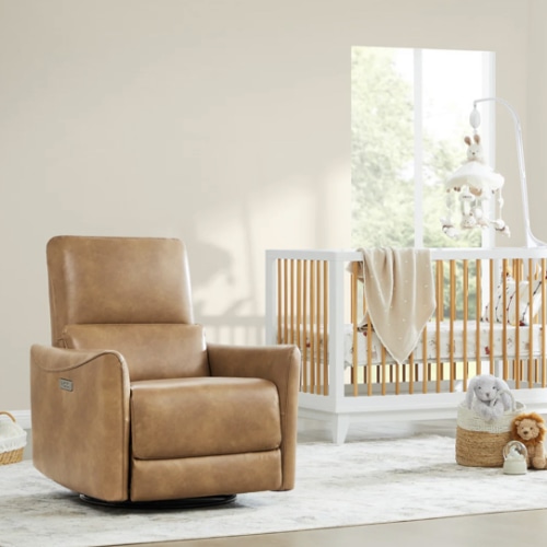 Tracee Power Swivel Nursery Glider Recliner