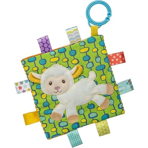Taggies Crinkle Me Baby Toy, Sherbet Lamb