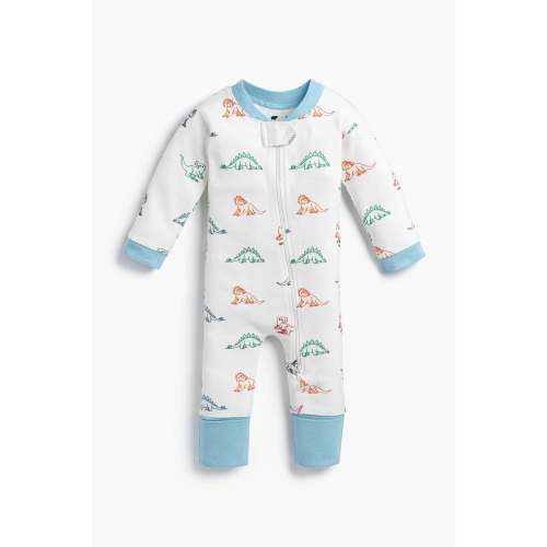 One-Piece Baby Pajamas 3-6M - Organic Baby Clothes - Monica + Andy