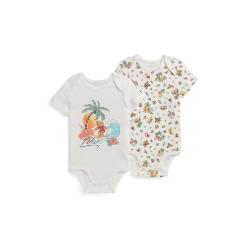 Surf Assorted 2-Pack Bodysuits, 3M