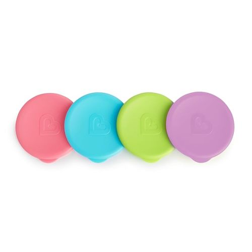 Munchkin® Miracle® 360 Sippy Cup Lids, 4 Count, Pink/Blue/Green/Purple