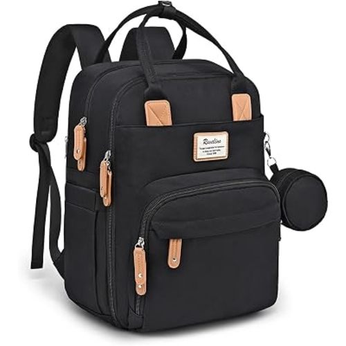 RUVALINO Baby Diaper Bag Backpack with Changing Pad, Baby Shower Gifts