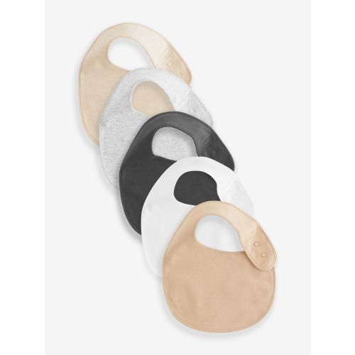 Neutral Baby 100% Cotton Bibs 5 Pack