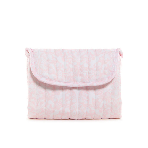 Quilted Changing Mat - Woodland Pink