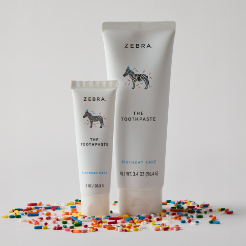 THE TOOTHPASTE - BIRTHDAY CAKE – ZEBRA