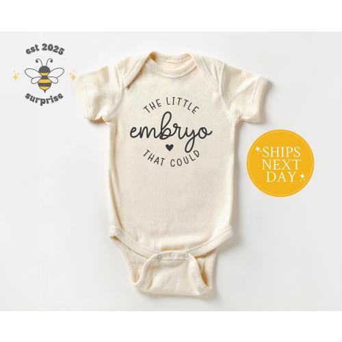 Cute Baby Onesie®, The Little Embryo That Could, Gender Neutral Baby Outfit, Pregnancy Announcement, IVF Baby Gift, Newborn Shower Gift
