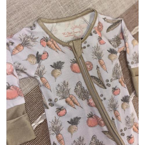 Bamboo Veggie Patch Romper