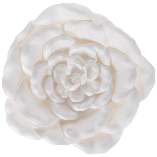 White Flowers Adhesive Wall Art