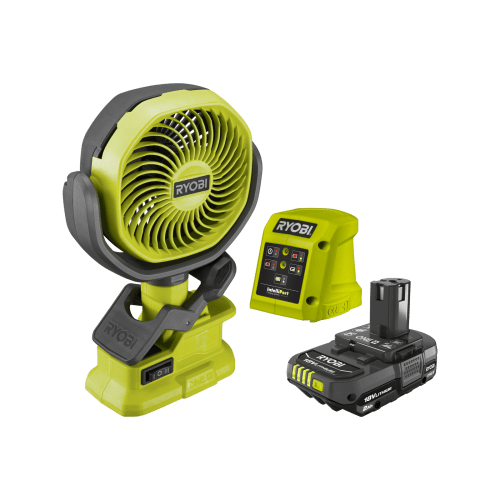 Ryobi 18V ONE+ Compact Fan 2Ah Kit