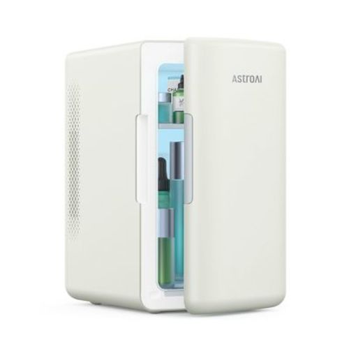 AstroAI 8 Can Mini Fridge 6 Liter Makeup Skincare Refridgerator for Dorm Room, Bedroom