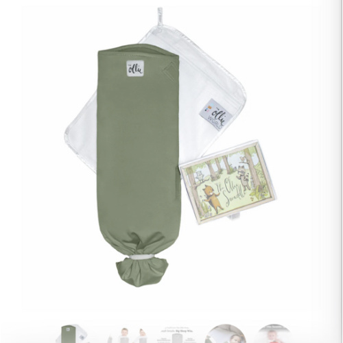 The Ollie® Swaddle | Award-Winning Baby Swaddle for Newborn Sleep | Baby Registry Favorite