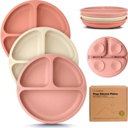 3-Pack Prep Silicone Suction Plates
