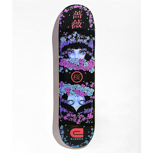 Elenex Cherry Rose 8.0" Skateboard Deck
