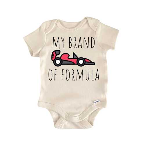 Racing Formula Baby Onesie® Newborn Cotton Bodysuit Baby Shower Gift
