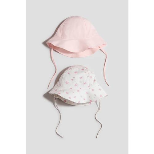 2-PACK COTTON SUN HATS