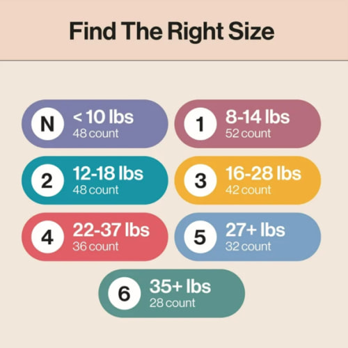 The Honest Company Diapers (Select Size & Count)
