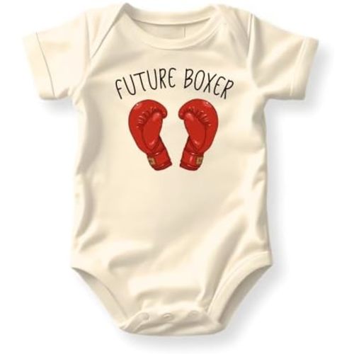 Future Boxer Baby Bodysuit, Toddler & Kids T-Shirt - Cute Boxing Shirt for Children Boxer Graphic Tee