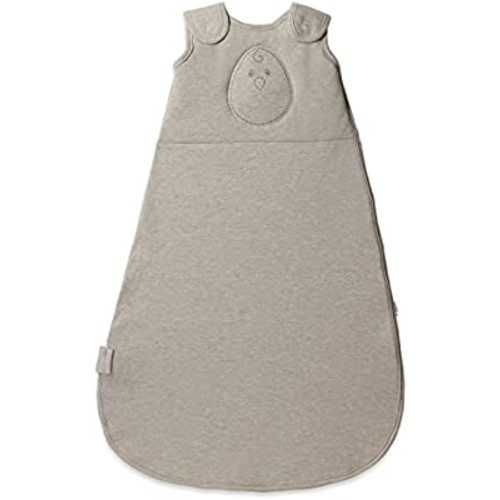 Nested Bean Zen Sack - Gently Weighted Sleep Sacks | Baby: 0-24 Months | Cotton 100% | Help Newborn/Infant Swaddle Transition | 2-Way Zipper | Machine Washable (Sand, 6-15 Months)