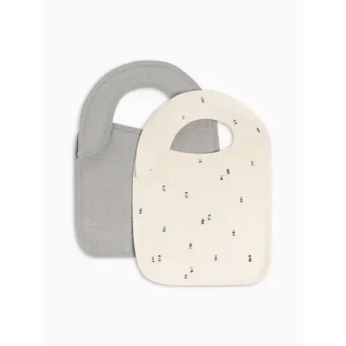 2-Pack Muslin Bibs