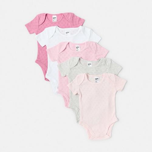 5 Pack Bodysuits - Kmart
