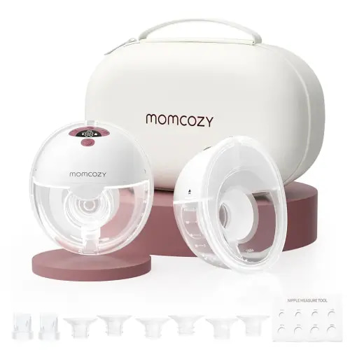 Momcozy Breast Pump M5 - 24mm, 2 Pack Cozy Red
