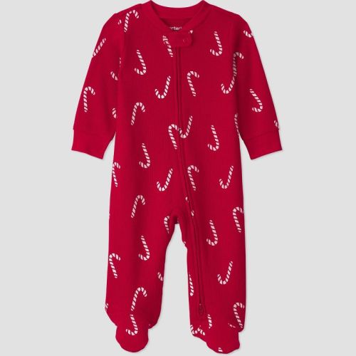 Carter's Just One You® Baby Candy Cane Sleep N' Play - Red Newborn