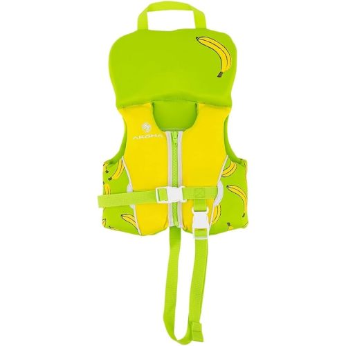 AKONA Infant Neoprene Life Jacket, US Coast Guard Approved, Rated up to 30 Pounds