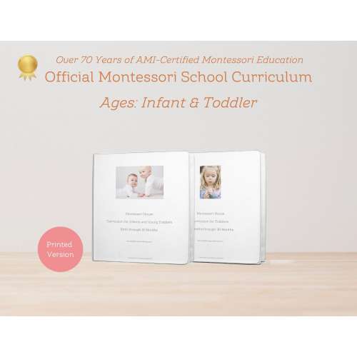 Official AMI Certified School Montessori Curriculum for Guide to Infancy and Toddlers
