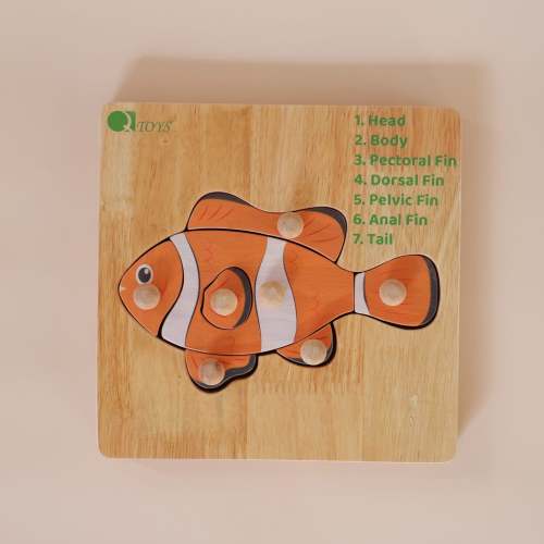 Montessori Fish Puzzle – Sacred Bundle