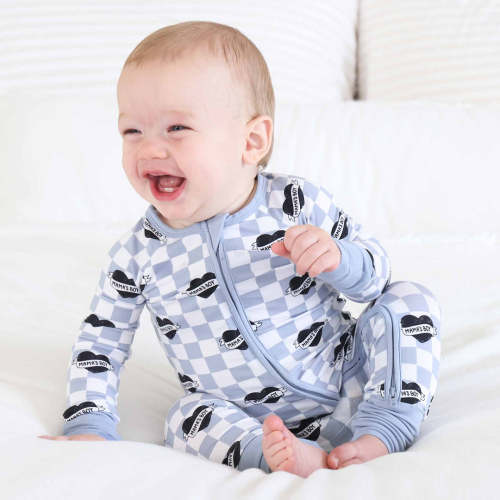 Mama's Boy Convertible Zip Romper | Caden Lane