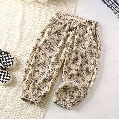 Baby Toddler Retro Corduroy Design Pants