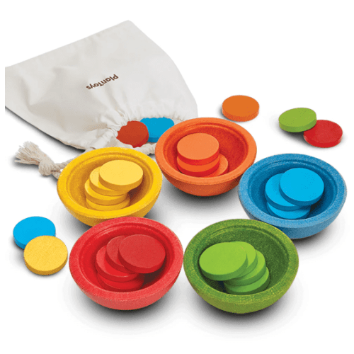 Plan Toys Sort & Count Cups
