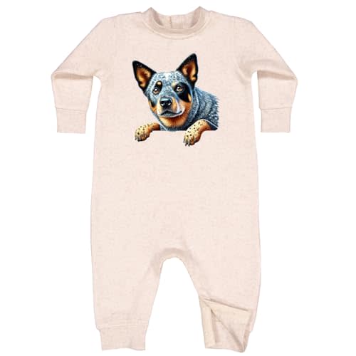 inktastic Austrialian Cattle Dog Baby Fleece Romper