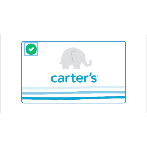 Carter's gift card