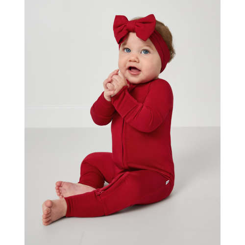 Holiday Red Zippy - Little Sleepies