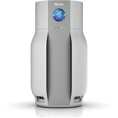 Shark BreatheClear MAX with NeverChange, Intelligent Air Purifier for Home, Large Rooms, HEPA-Exceeding for Dust, Dander, Smoke, and More, Zero Filter Changes, Dove, HP362 (2026)