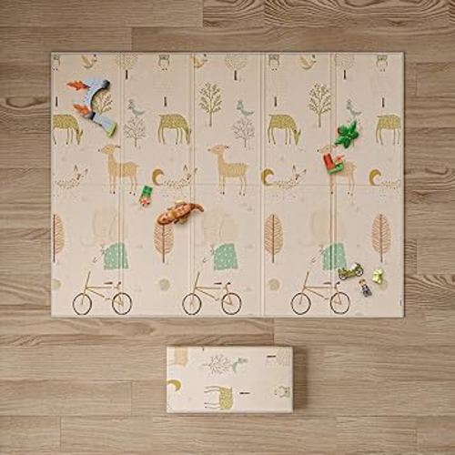 Baby play mat folding baby Care XPE playmat Foam Floor Slip Extra Large Foam Reversible Waterproof Portable double sides Kids Baby Toddler Outdoor