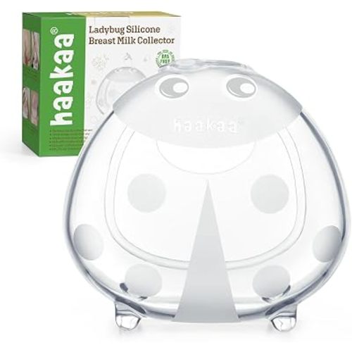 haakaa Ladybug Breast Milk Collector Milk Catchers 2.5oz/75ml,1PC