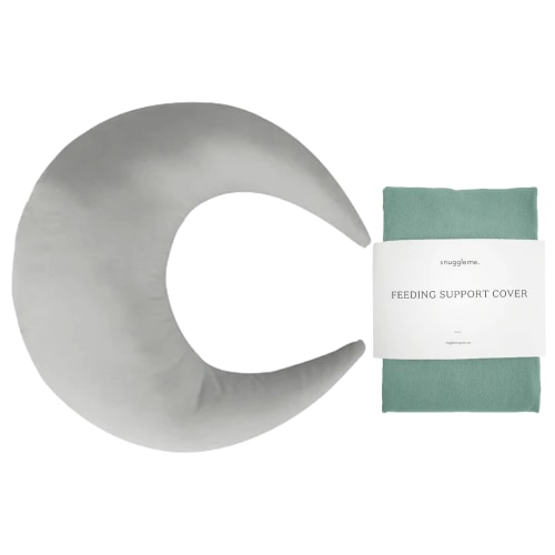 Snuggle Me Organic Stone Feeding Support + Moss Cover Bundle