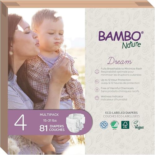 Bambo Nature Size 4: 15-31lbs